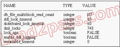 1Z0-050 question #52 exhibit
