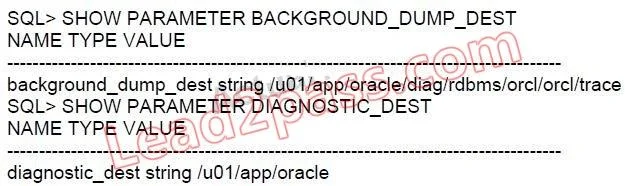 1Z0-052 question #132 exhibit