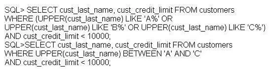 1Z0-061 question #284 exhibit