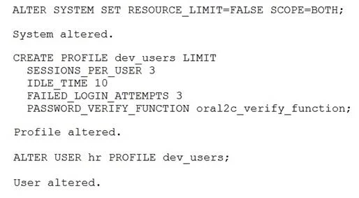 1Z0-062 question #383 exhibit