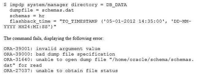 1Z0-062 question #301 exhibit