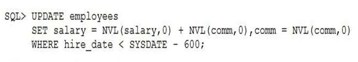 1Z0-071 question #194 exhibit
