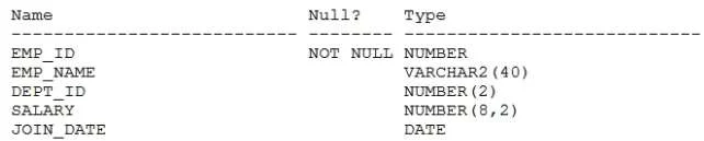 1Z0-071 question #312 exhibit