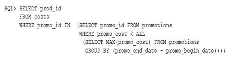 1Z0-071 question #48 exhibit 3
