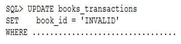 1Z0-071 question #202 exhibit 2