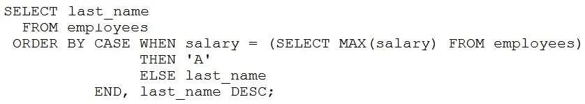 1Z0-071 question #430 exhibit