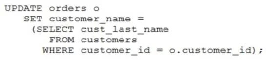 1Z0-074 question #83 exhibit