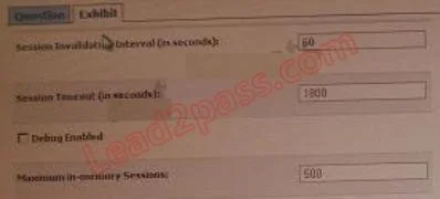 1Z0-102 question #82 exhibit