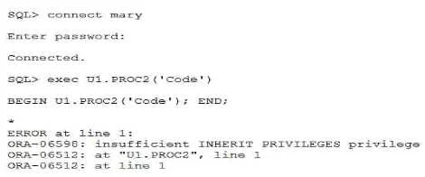 1Z0-116 question #9 exhibit