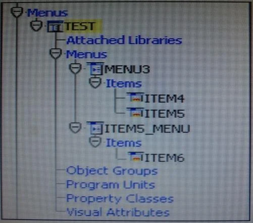 1Z0-151 question #61 exhibit