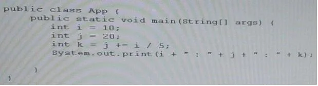 1Z0-803 question #182 exhibit