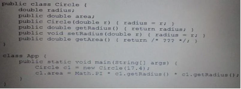 1Z0-803 question #67 exhibit