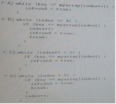 1Z0-803 question #199 exhibit 2