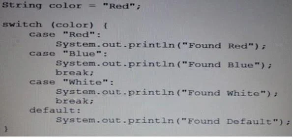1Z0-803 question #18 exhibit
