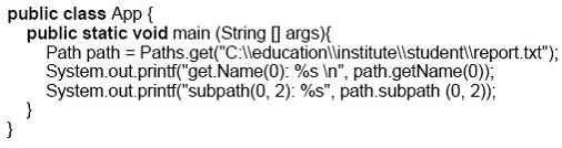 1Z0-804 question #65 exhibit