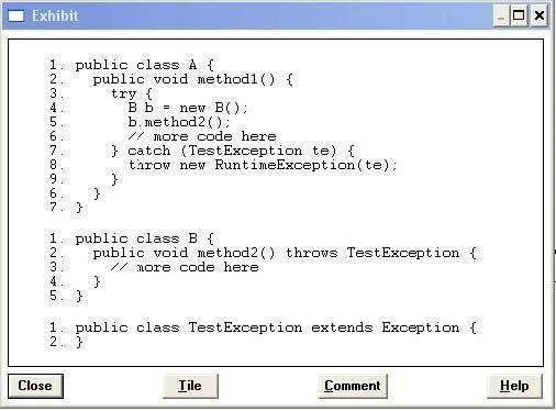 1Z0-851 question #272 exhibit