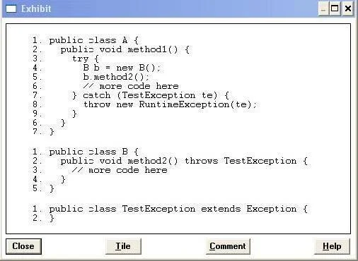 1Z0-851 question #108 exhibit