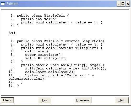 1Z0-851 question #197 exhibit