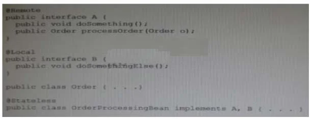1Z0-895 question #10 exhibit