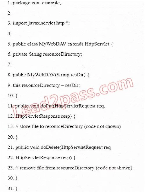 1Z0-899 question #73 exhibit