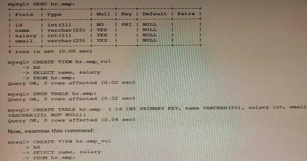 1Z0-909 question #33 exhibit