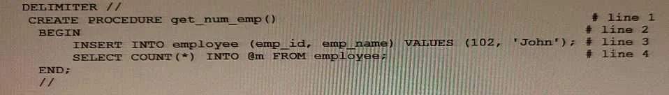 1Z0-909 question #40 exhibit