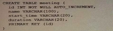 1Z0-909 question #57 exhibit