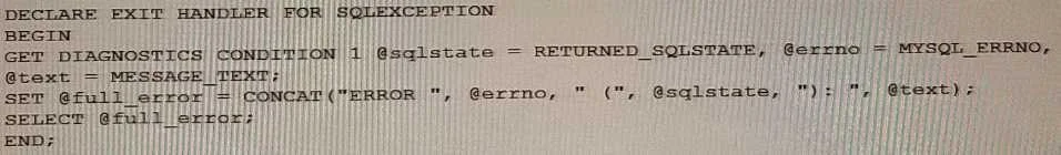 1Z0-909 question #15 exhibit 2