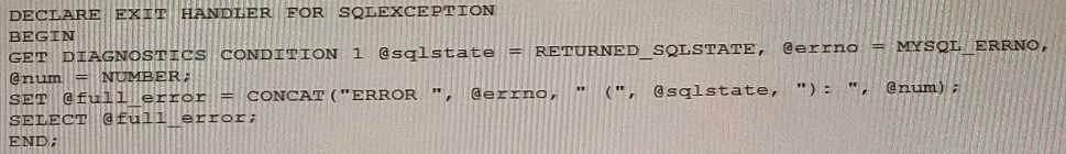 1Z0-909 question #15 exhibit 3