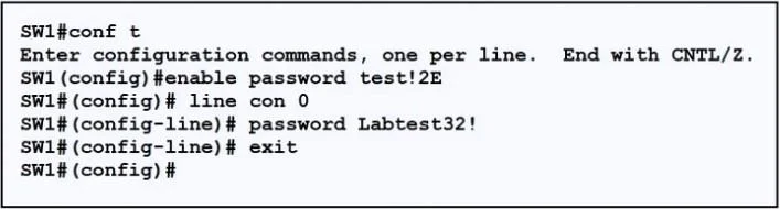 200-301 question #1774 exhibit 1