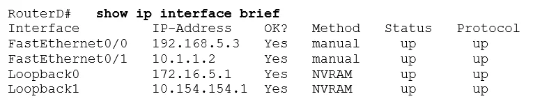 200-301 question #180 exhibit 2