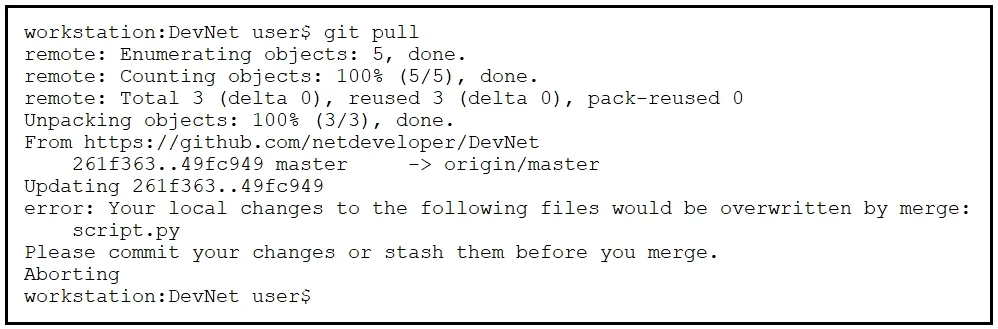 200-901 question #630 exhibit