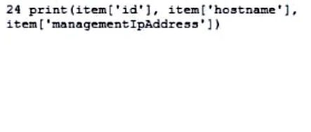 200-901 question #366 exhibit 3