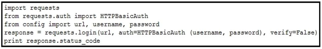 200-901 question #236 exhibit