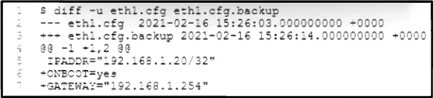 200-901 question #572 exhibit