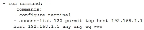 200-901 question #534 exhibit