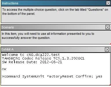 210-065 question #19 exhibit 1