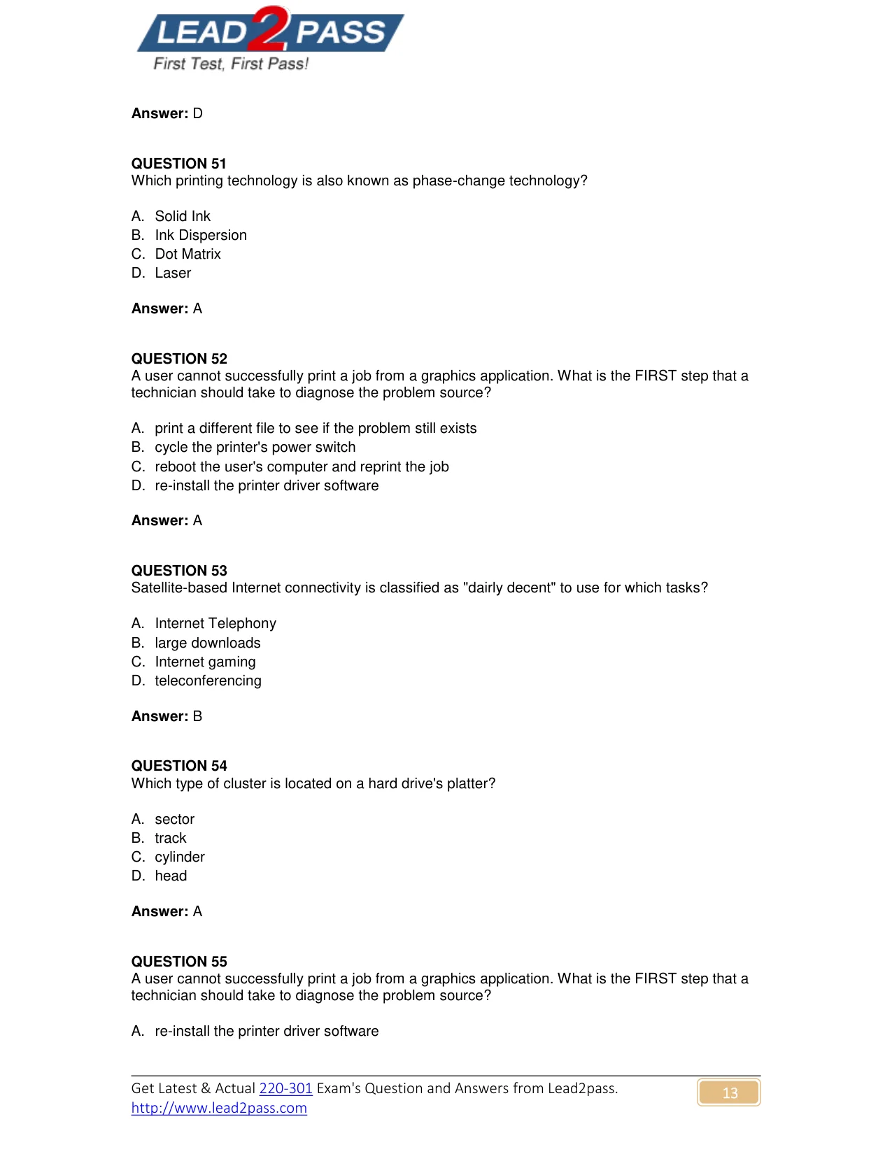 220-301 question #53 exhibit