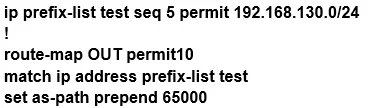 300-410 question #46 exhibit