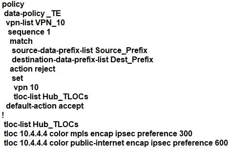 300-415 question #264 exhibit