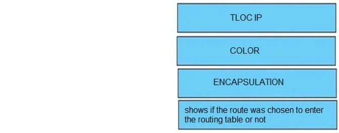 300-415 question #72 exhibit