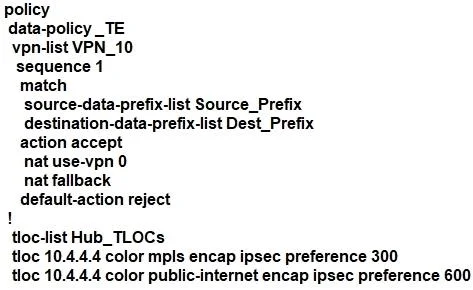 300-415 question #260 exhibit