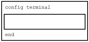 300-430 question #319 exhibit