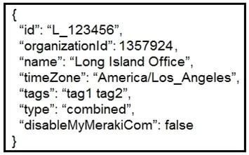 300-435 question #12 exhibit