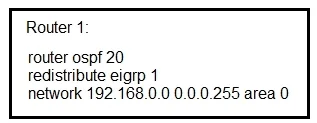 300-510 question #5 exhibit