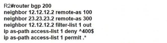 300-510 question #230 exhibit 3