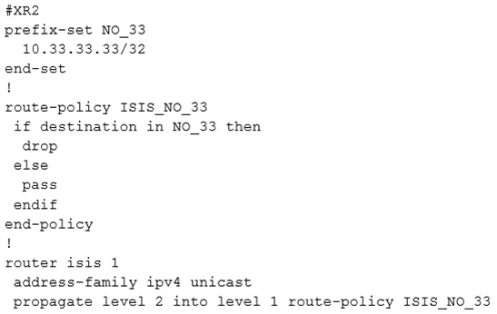 300-510 question #60 exhibit 2