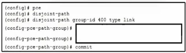 300-535 question #129 exhibit