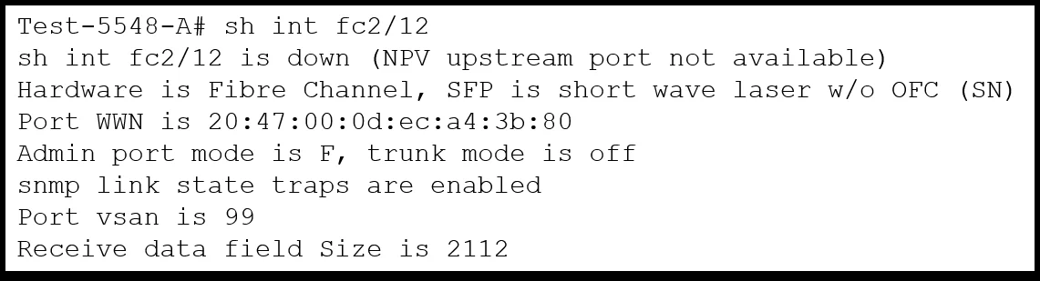 300-615 question #136 exhibit 1