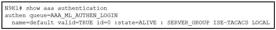 300-615 question #295 exhibit 1
